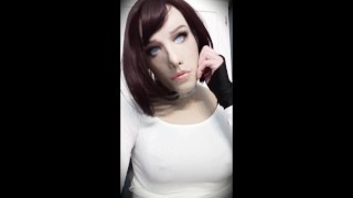 Casual Doris 1! Your rubber girlfriend and her rubber penis! Locked and all yours!