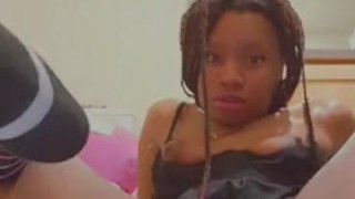 POV Ebony Milf Rides Your Cock then CUMS