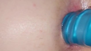 A GAPPING GINGER HOLE. SHE FUCK'S MY Ginger ASS, GAPPING! A NICE CLEAN GINGER HOLE