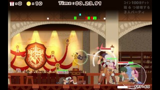 【#Attack it! Devil legion(体験版)実況】サキュバス等モンスター娘達を進行させて大乱交バトドットアニメーションエロゲー)