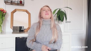 Ersties - Blonde Babe Anna Talks About the First Time She Squirted