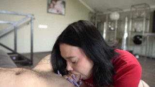 WelCUM back fot that sloppy throat!