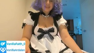 THICC SEXY HOT ANIME GIRL MAID VANILLA FAITH