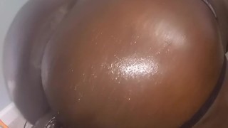 Chubby Black Ass on Display