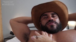 Mexican Bull Fernando is Milked and Edged by Another Man [WorldStudZ]