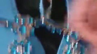 Part 3 of my horny husband cumming all over my sandals 😍💦🤤