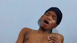 rubbing my cock very hard looking for a very strong cumshot