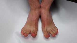 Slow Foot Reveal Teasing - Slow Sock Strip Feet Porn