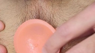Gape and stretch my loose ass - ruined cum at the end