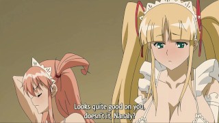 Maid with Huge Tits Likes to Get Fucked After Marriage