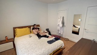 Caught on Friend’s Home Camera while Housesitting