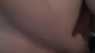 Trans woman records herself masturbating