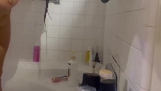 Fun in the shower recording myself just so I could send it to mine and his friends