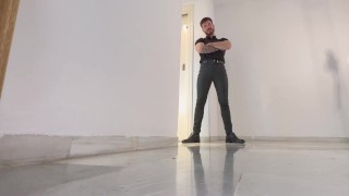 Uncrushable tiny allowed to cum in giants mouth before being swallowed