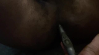 Playing with my tight hole