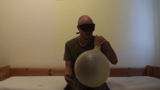 Balloon blow up and fuckncum