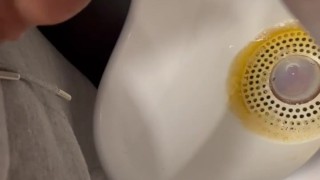 Scally Builder Danny Wyatt takes a long piss