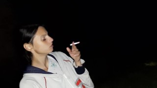 After we smoked cigarettes on the street, I danced on her tongue in an abandoned building