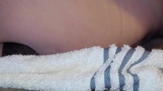 Fat sissy slut fucks self with bad dragon