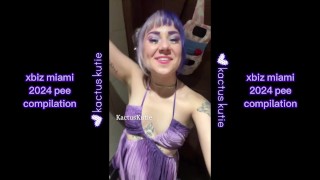 xbiz miami 2024 pee compilation