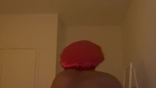 glass dildo up my big ass!