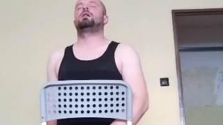 Czech Guy storkes a soft cock (no cum)