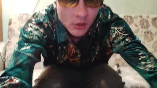 Hot student fellow got horny by vibrator and cum with amazing orgasm