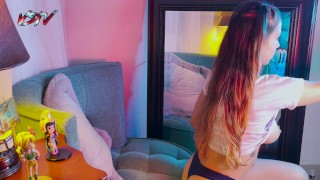 Familly therapy POV footjob and Blow Job to step bro's huge cock - (FREE VERTION)