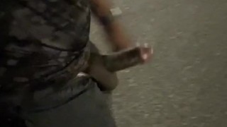 Just going for a walk with My dick out with a Boner