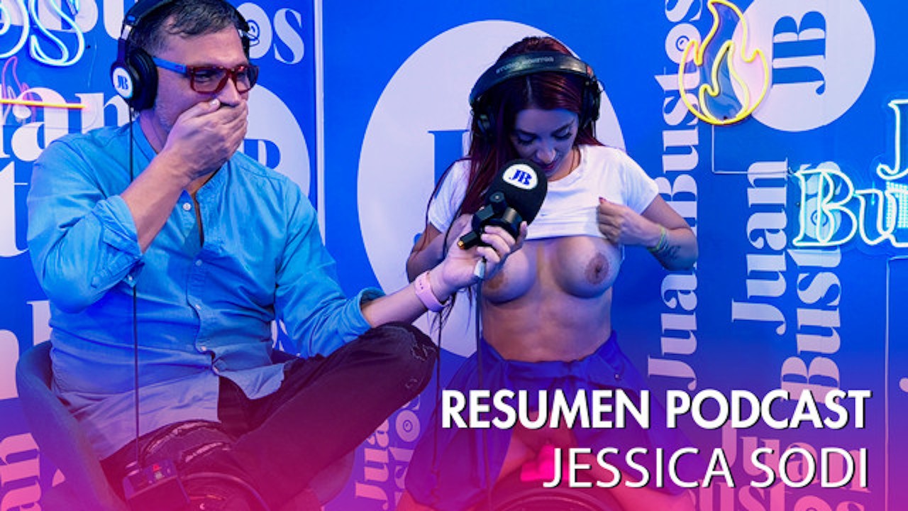 Jessica Sodi fulfills fantasy and cums with her big tits in the sex machine  Juan Bustos podcast