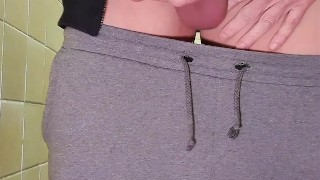 After making eight guys squirt at a local cruising area... it was now my turn!