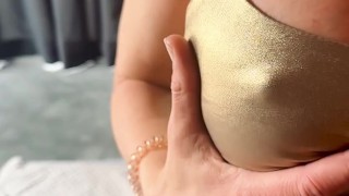 This bigboob submissive slut hasn't been nice, check the marks on my big ass, Proud to wear them 😈