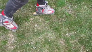 I paid the coach with sex for a roller skating lesson with dirty russian talk - Lesbian_illusion