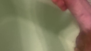 Jerking Off Till I Cum All Over My Cock