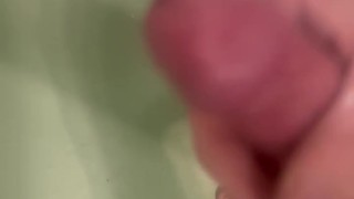 Jerking Off Till I Cum All Over My Cock