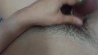 POV I shake my cock before fucking Big Dick