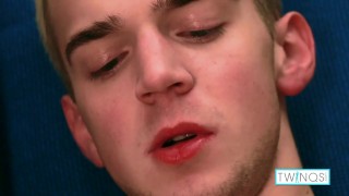 It's Cute Jack Staring At You While Jerking Off His Big Hard Cock!