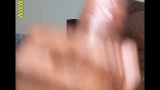 Huge Uncut BBC. Loud moaning. Huge cum load\ shots. (3-D)+ (POV)🔥