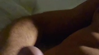 Jerking off on my six pack before bed