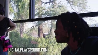 DIGITALPLAYGROUND - Behind The Scenes Look On The Porn Set Of DPs Cards On The Table!