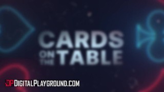 DIGITALPLAYGROUND - Behind The Scenes Look On The Porn Set Of DPs Cards On The Table!