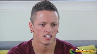 Tyler Lee Spreads His Ass Wide For The Casting Agent