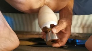 Private Video Ass Stretching With Extra Large Bottle Mod