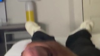 Jerking Off In Hotel Room