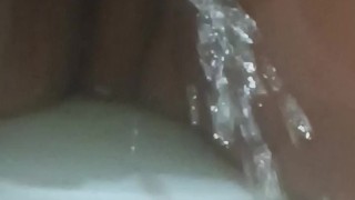 Pissing Indian MILF