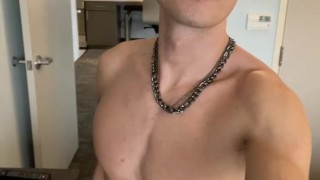 He loves sending me videos of his giant cock🍆📸 OF Leak!!