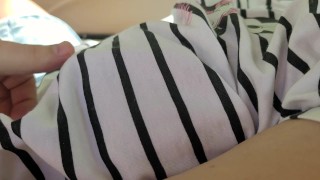 Picked Up Hot Babe and Wasn't Expecting She Let Me be Inside Her Wet Pussy