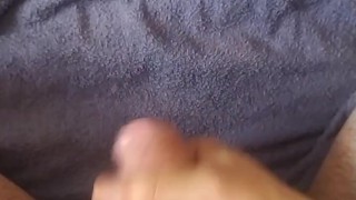 Hard handjob orgasm