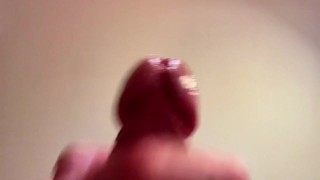 Tasting my own precum gets my big dick SO HARD!