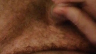 Verbal Ginger Daddy Bear Wank & Cum on Belly - British Hairy Daddy Bear